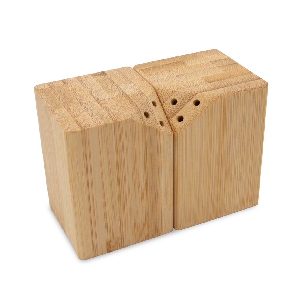 Bamboo salt and pepper set | Alfred