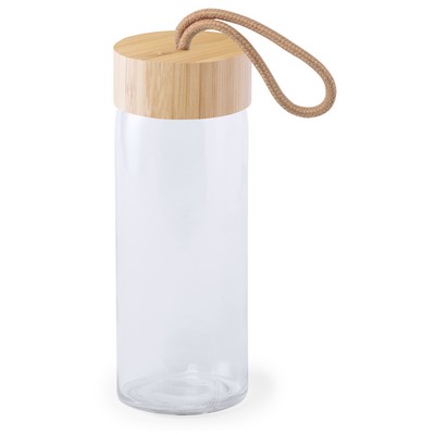 Glass sports bottle 420 ml