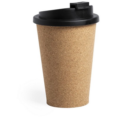 Cork travel mug 350 ml with lid