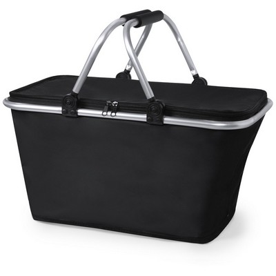 Foldable shopping basket, cooler bag