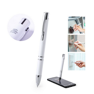 Antibacterial ball pen, touch pen