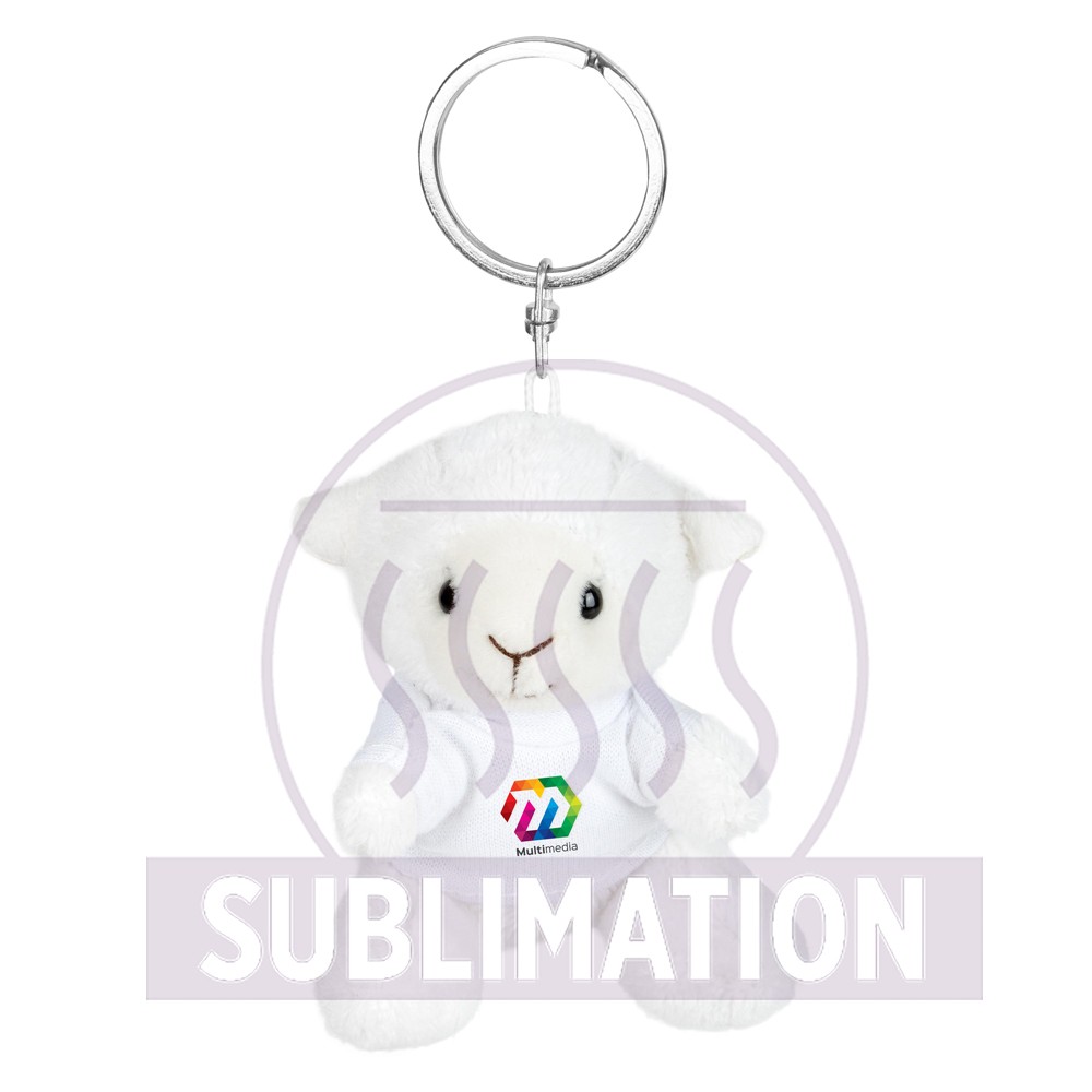 Plush sheep, keyring | Colleen