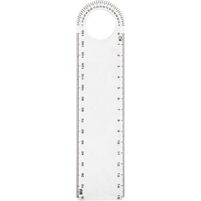 Ruler, loupe, protractor