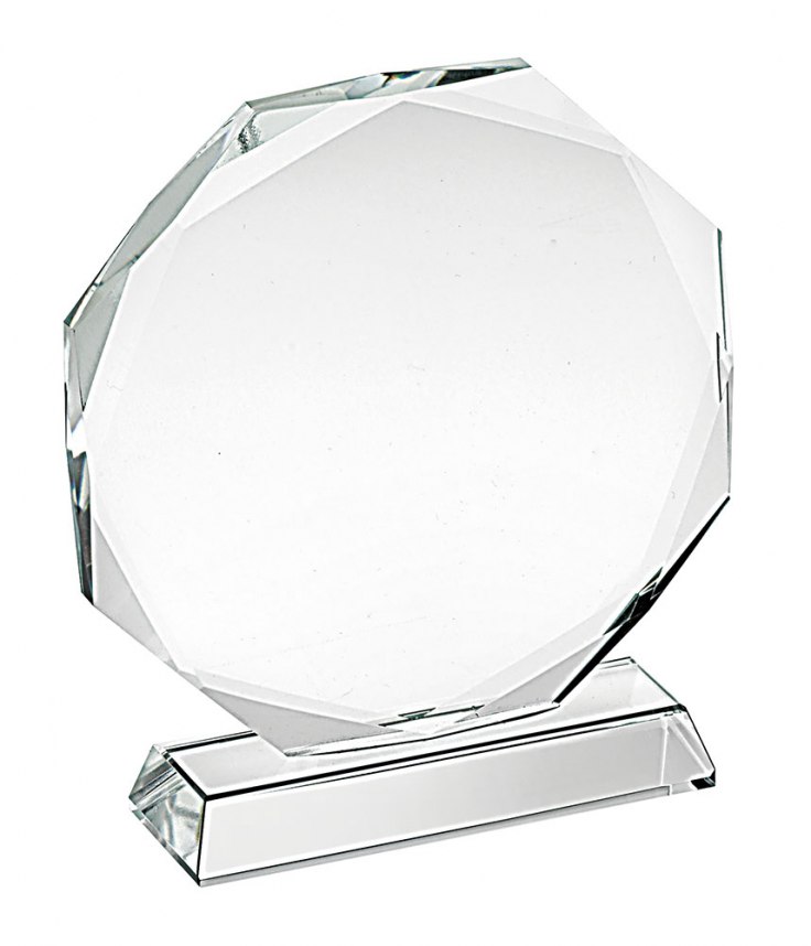 TROFEO OTTAGONALE diam 110mm BASE 19