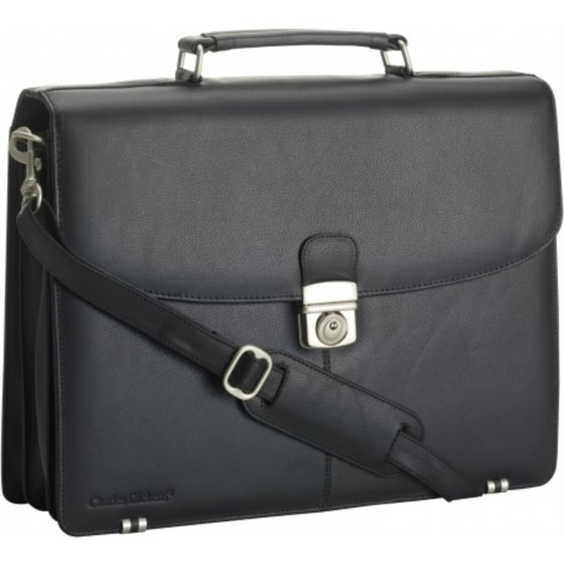 Charles Dickens? leather briefcase