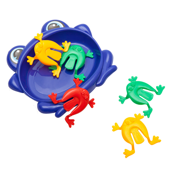 JUMPING FROG game,  multicolor