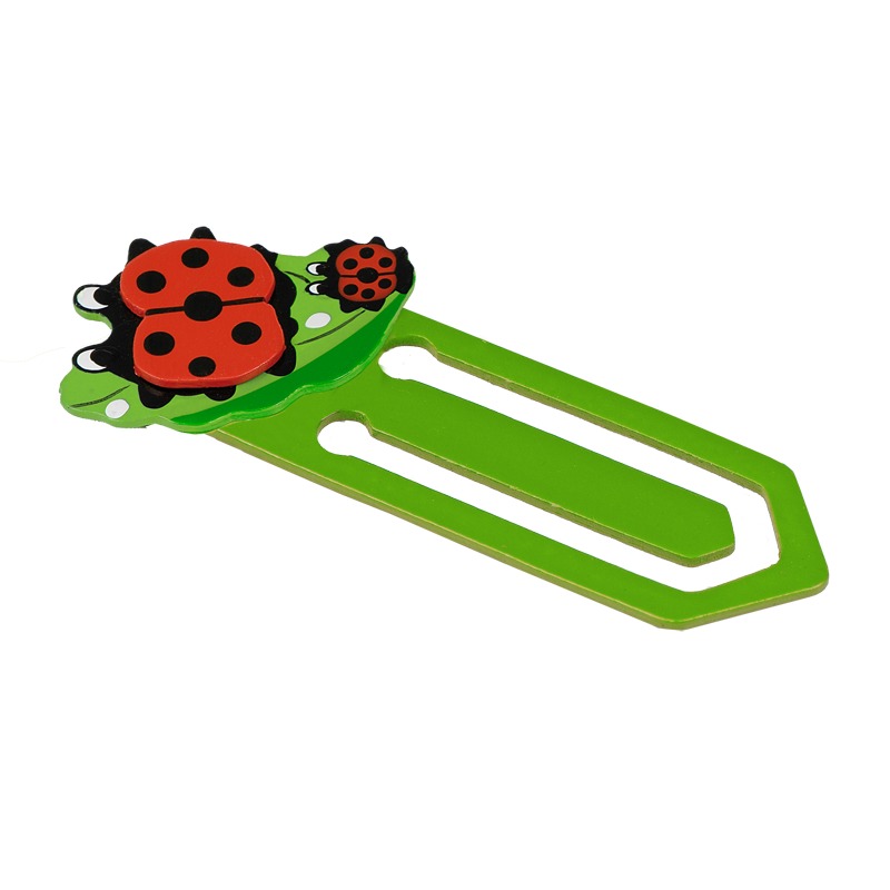 LADYBIRD bookmark,  green