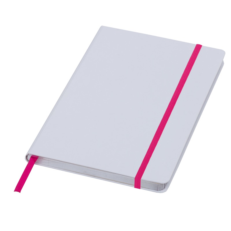 VALLADOLID notebook with clean pages 130x210 / 160 pages,  white