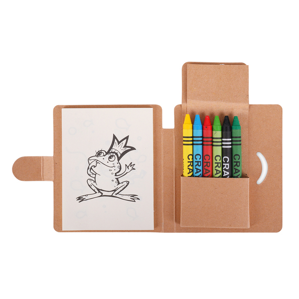 HAPPY COLOUR painting kit,  brown/white