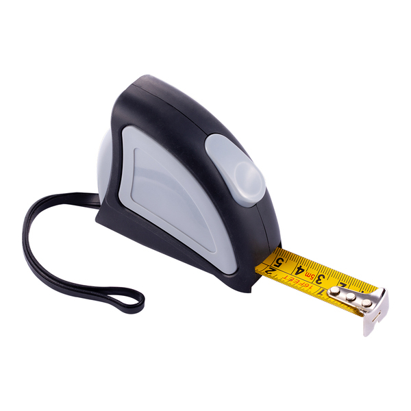 RIGOROUS tape measure 5 m, grey