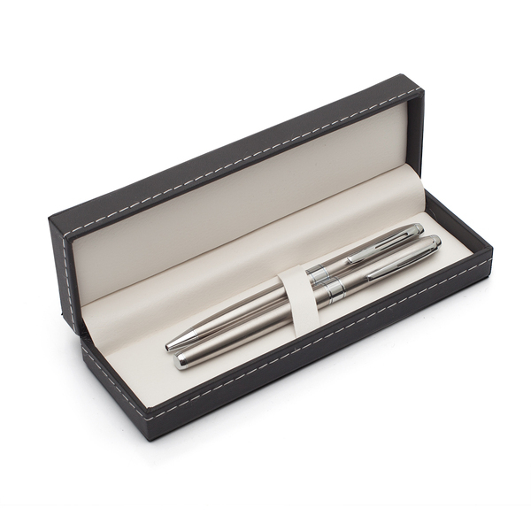 MANAUS gift set with ball and ceramic pen,  black