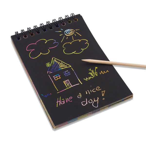 SPILI scratch notebook, beige