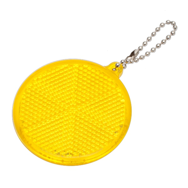 CIRCLE REFLECT key ring,  yellow