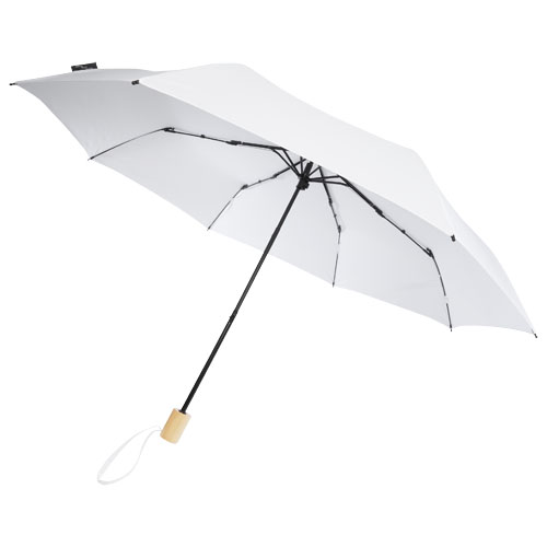 Birgit 21'' foldable windproof recycled PET umbrella