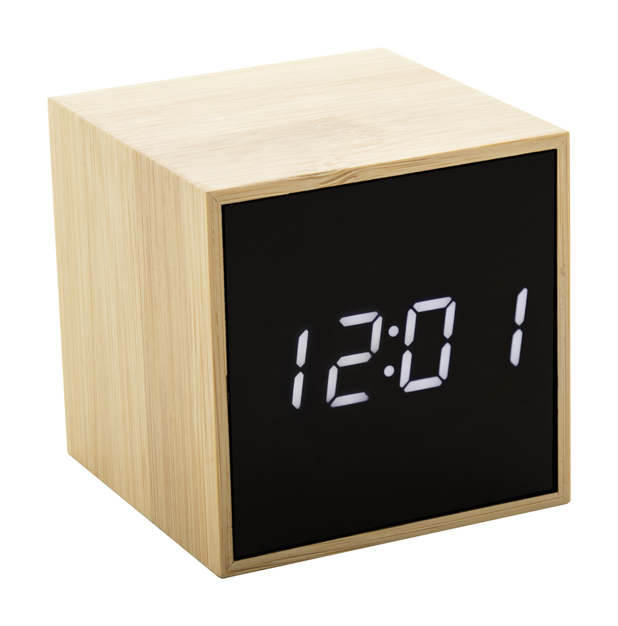 Boolarm bamboo alarm clock