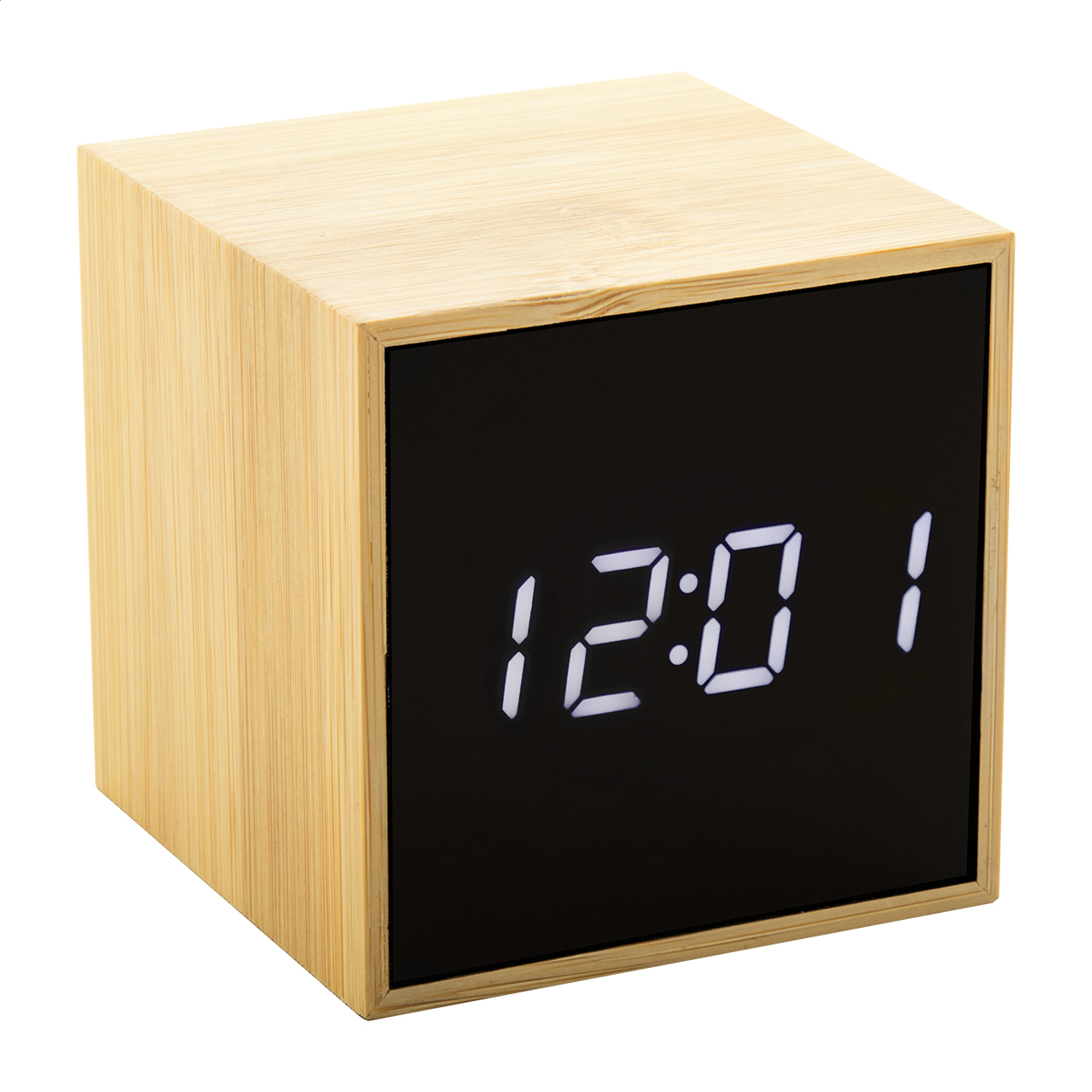 Boolarm bamboo alarm clock