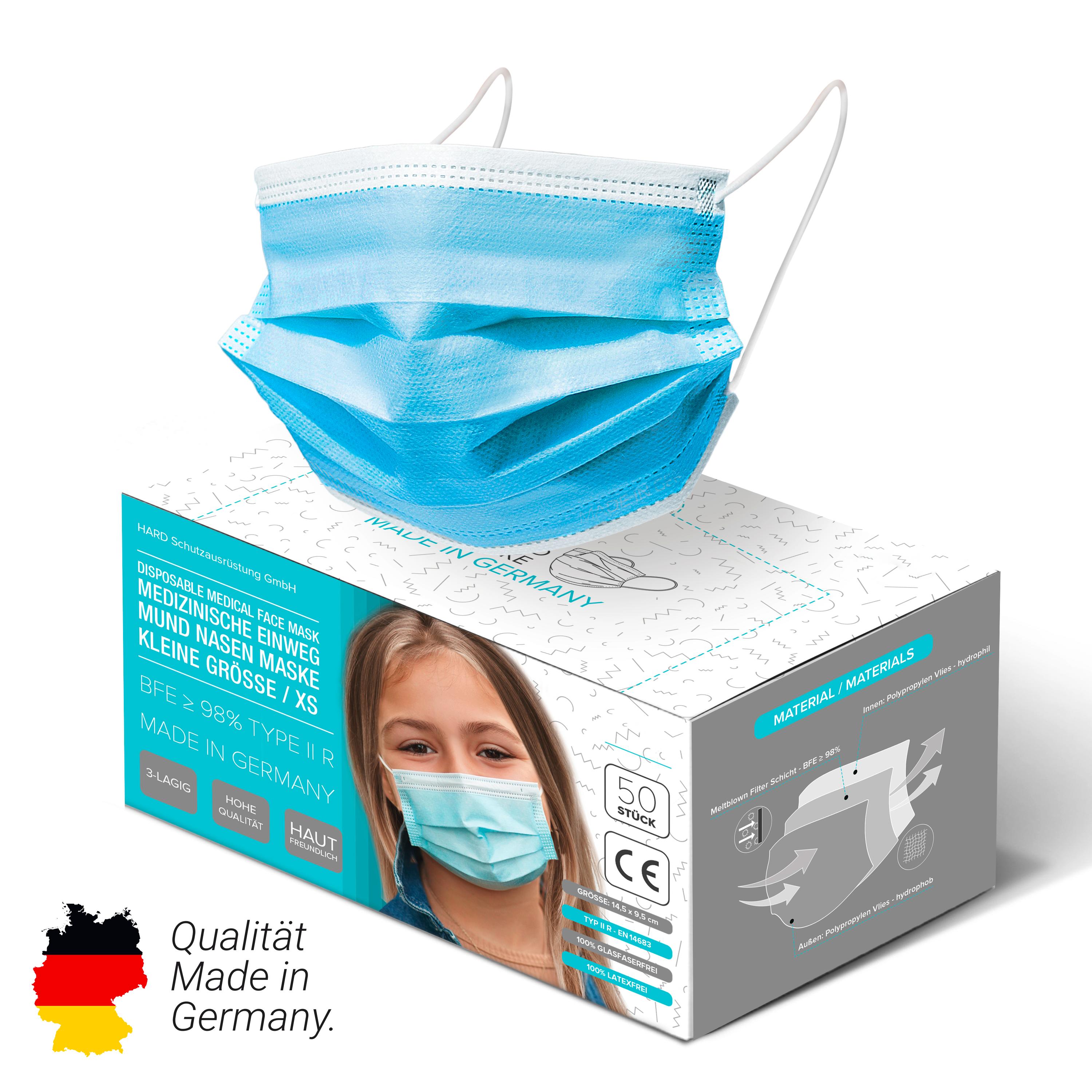 Medical grade child's face mask 