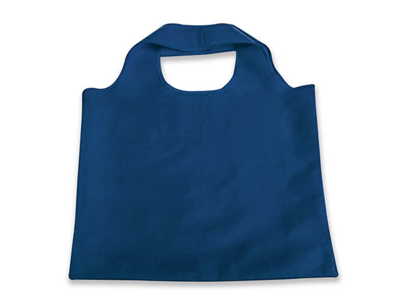 FOLA folding polyester shopping bag, Blue