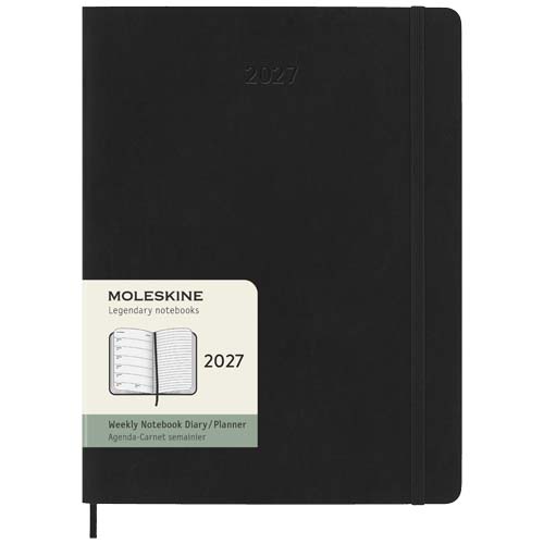 Moleskine soft cover 12 month weekly XL planner