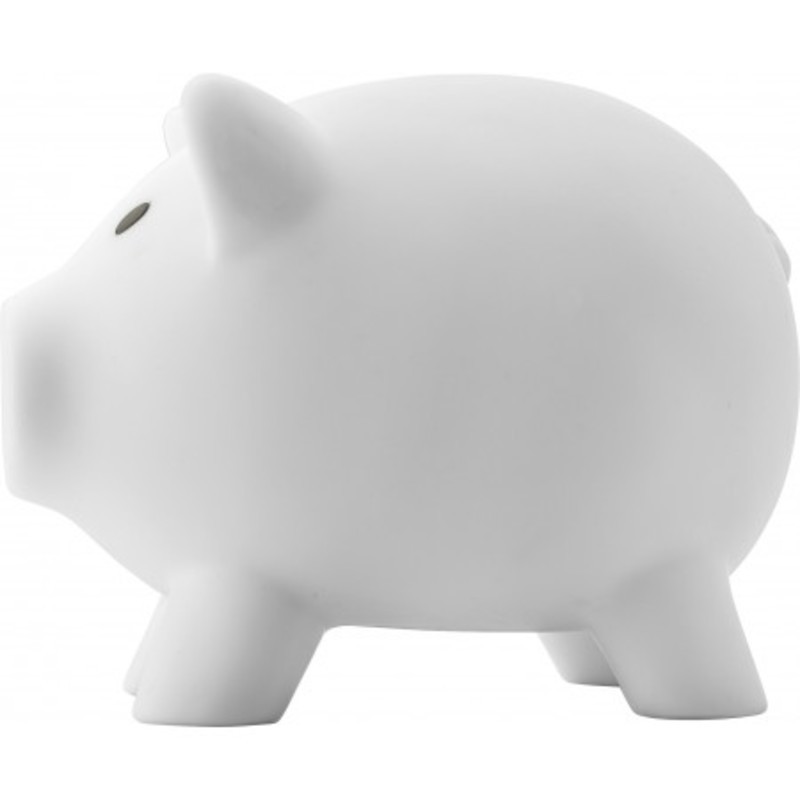 Plastic piggy bank