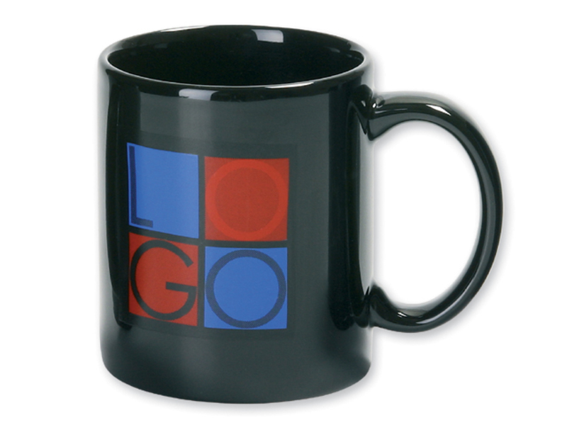 MUG ceramic mug, 320 ml, Black