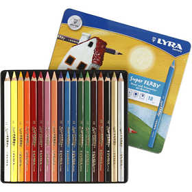 Super Ferby 1 colouring pencils