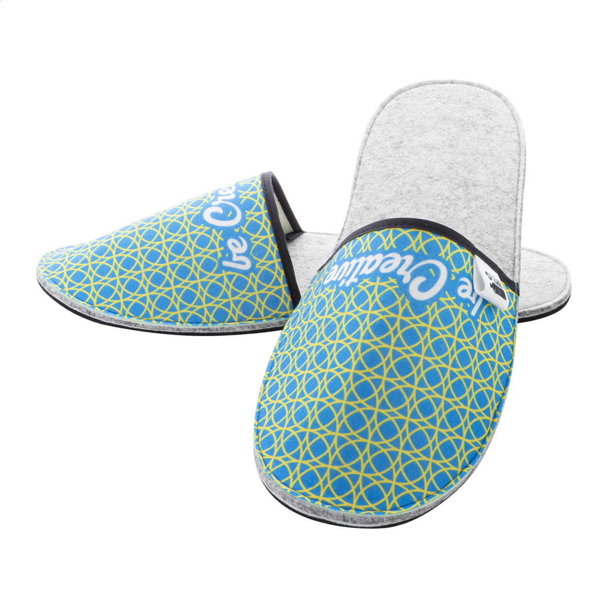 CreaFelt Slip custom RPET slippers