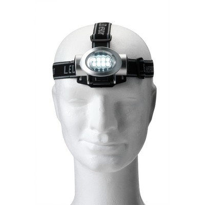 Head torch, 8 LED