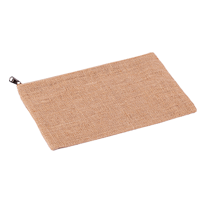 NATURAL TRIPPER jute toilet bag, beige