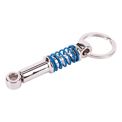 SPRING metal key ring, silver