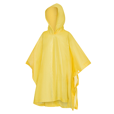 RAINBEATER children raincoat in a case, yellow