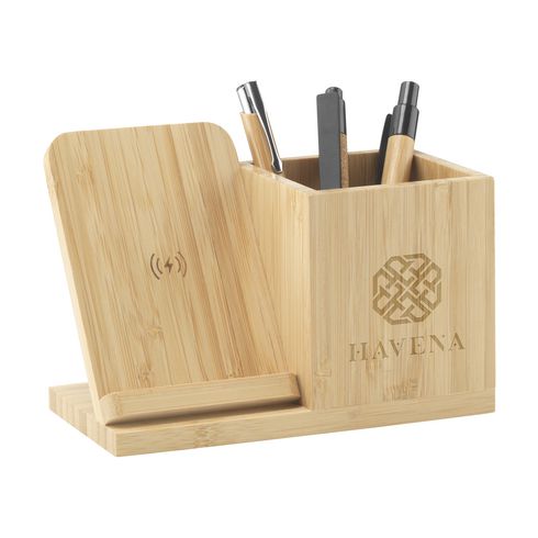 Bamboo Boss 15W FSC stand/pen holder