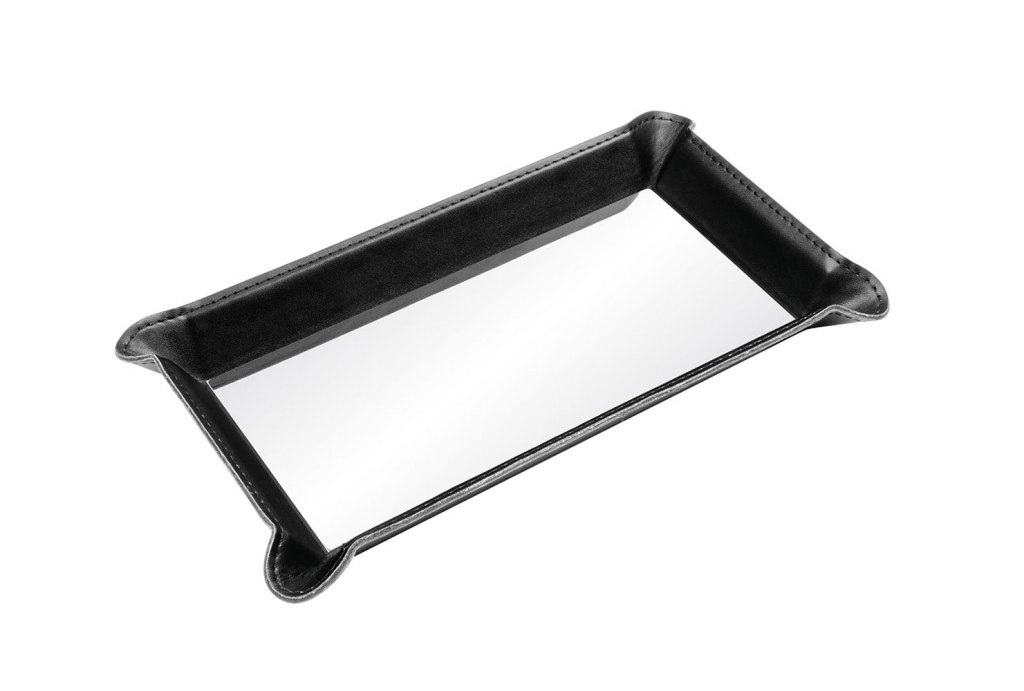 PU VALET TRAY 22x11,5 cm WITH PLATE
