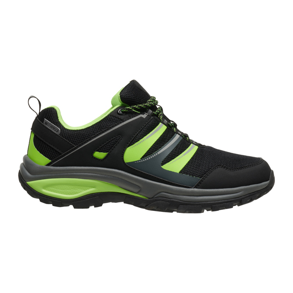 MARC TREKKING SHOES S/36 BLACK/FLUOR GREEN