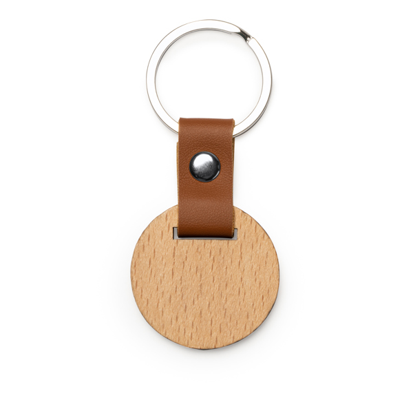 KEYRING MARBEL ROUND