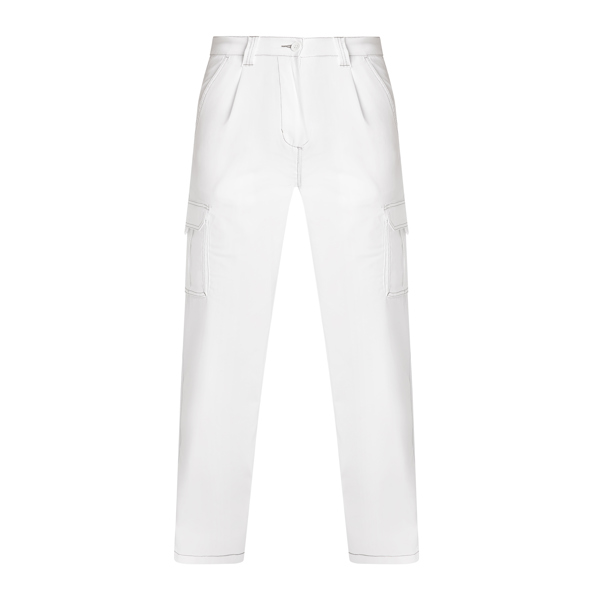 DAILY STRETCH PANTS S/38 WHITE