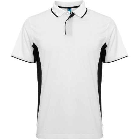 MONTMELO POLO SHIRT S/S WHITE/BLACK