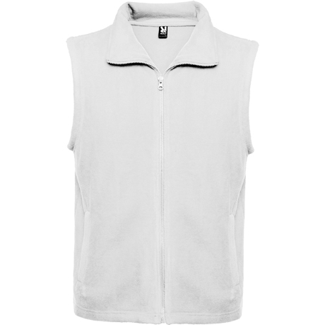 BELLAGIO FLEECE VEST S/S WHITE