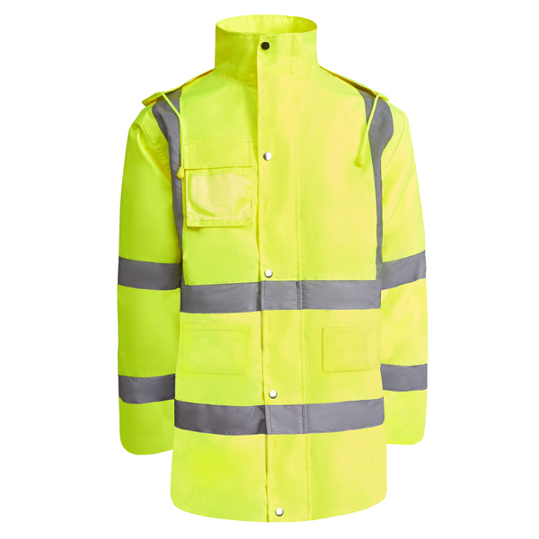 AV MERAK PARKA S/S FLUOR YELLOW