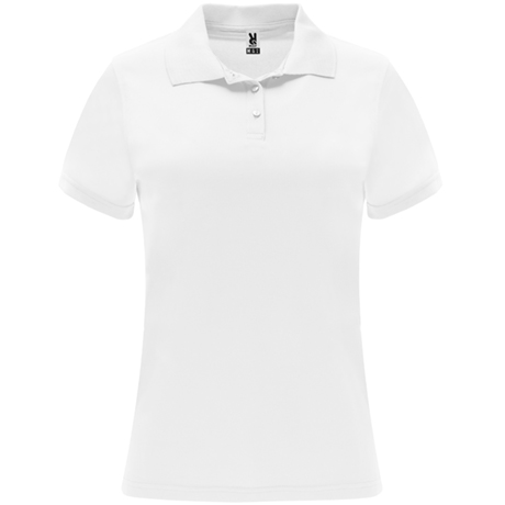 MONZHA WOMAN POLO SHIRT S/S WHITE