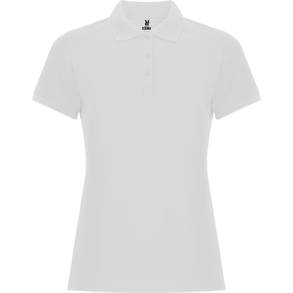 PEGASO WOMAN PREMIUM POLO SHIRT S/S WHITE