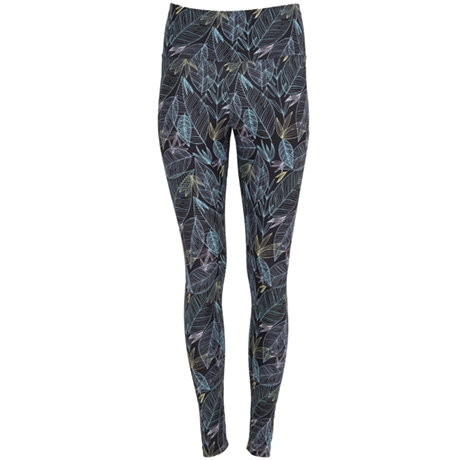 CIRENE LEGGINGS S/S BLACK LEAF