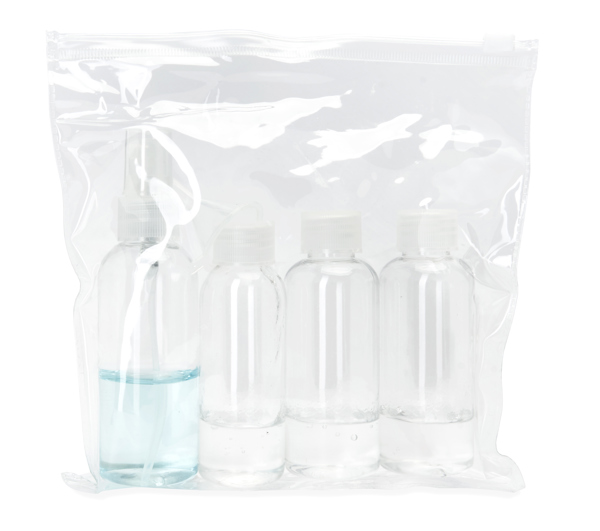 ARNOLD TRAVEL KIT TRANSPARENT