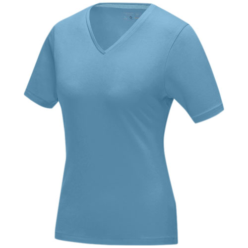 Kawartha short sleeve women's GOTS organic V-neck t-shirt