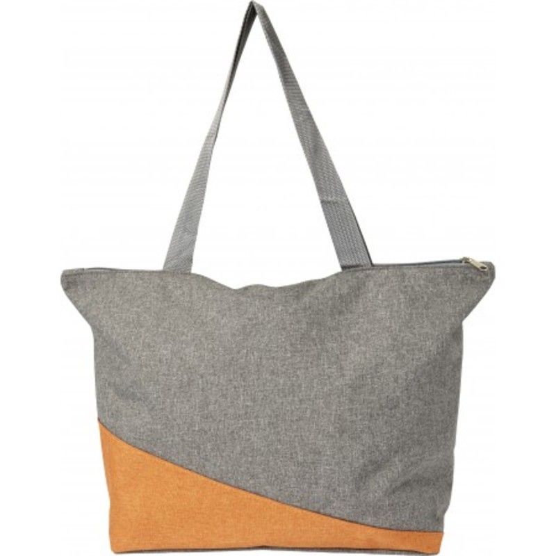 Poly canvas shopping bag
