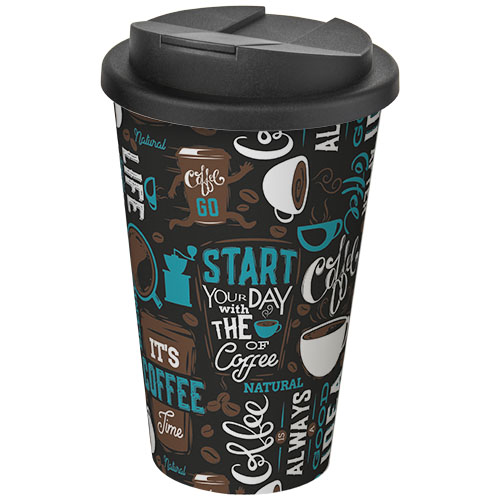 Brite-Americano® 350 ml tumbler with spill-proof lid