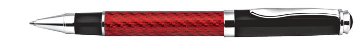 ROLLERBALL PEN METAL AND GLASS FIBER RED