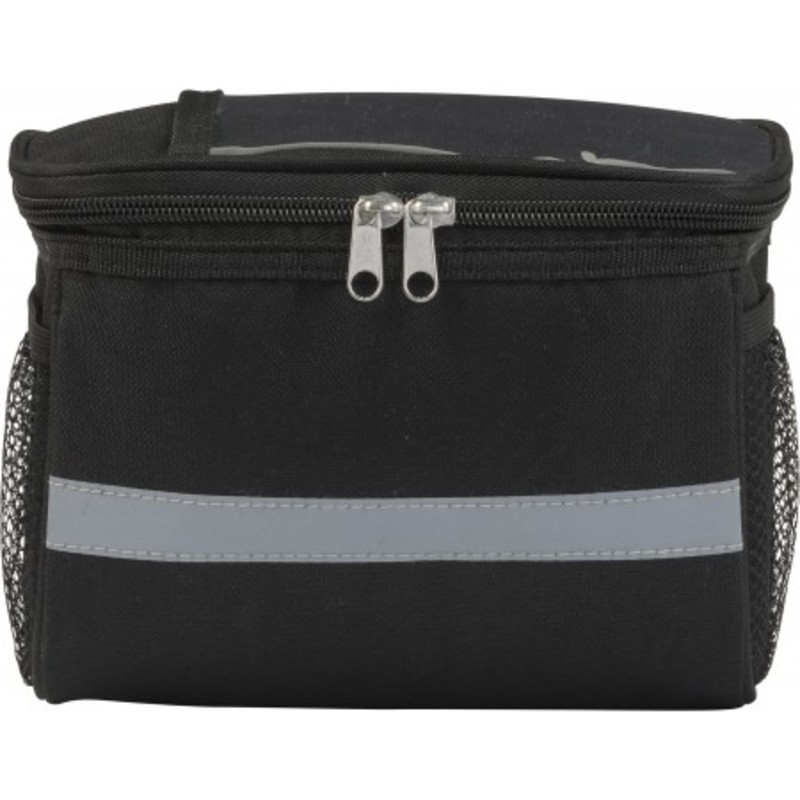 Polyester (600D) bicycle cooler bag with PEVA