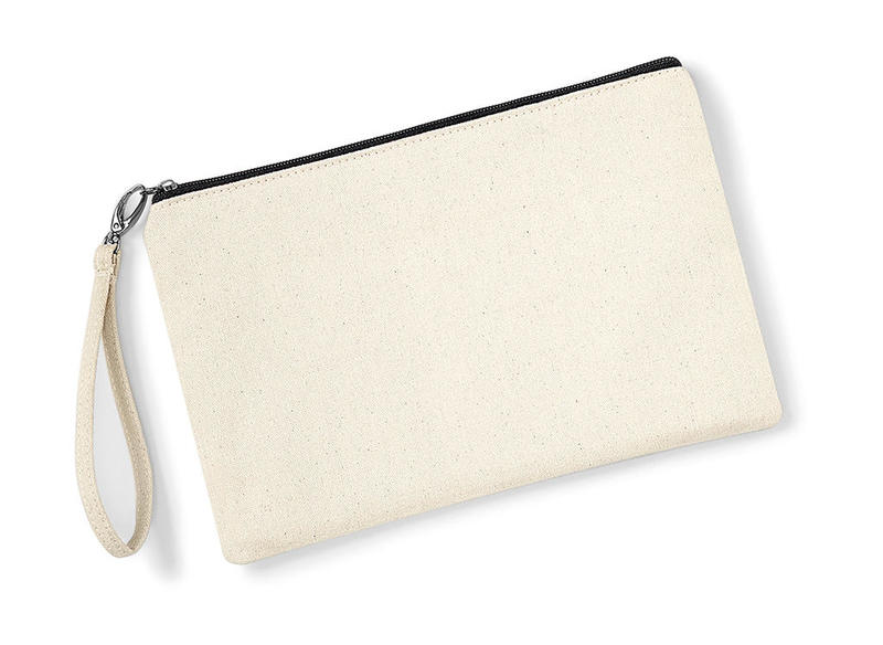 Canvas Wristlet Pouch