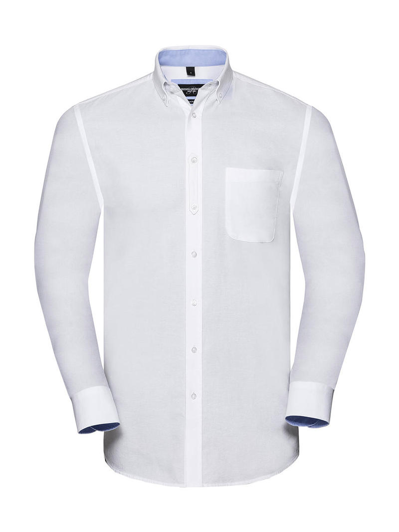 Men's LS Tailored Washed Oxford Shirt